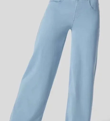 SILVIA - Komfort-Jeans mit hoher Taille und weitem Schnitt