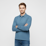 Aiden - Luxuriöses Langarm-Polo