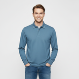 Aiden - Luxuriöses Langarm-Polo