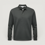 Aiden - Luxuriöses Langarm-Polo