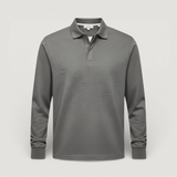 Aiden - Luxuriöses Langarm-Polo