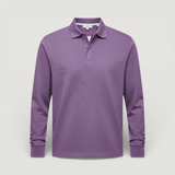 Aiden - Luxuriöses Langarm-Polo