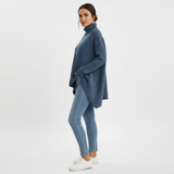 Brigit - Pullover mit lockerer Passform und Rollkragen