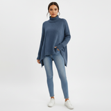 Brigit - Pullover mit lockerer Passform und Rollkragen