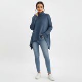 Brigit - Pullover mit lockerer Passform und Rollkragen