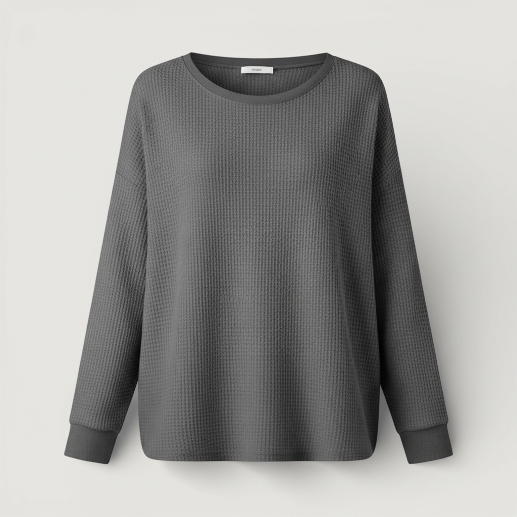 Elora - Texturiertes Sweatshirt