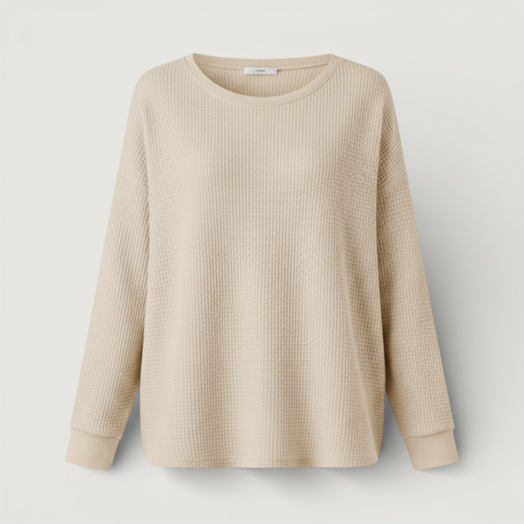 Elora - Texturiertes Sweatshirt