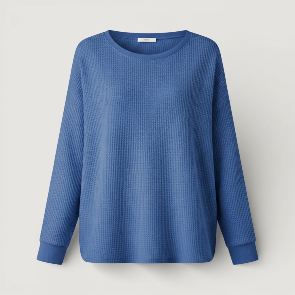 Elora - Texturiertes Sweatshirt