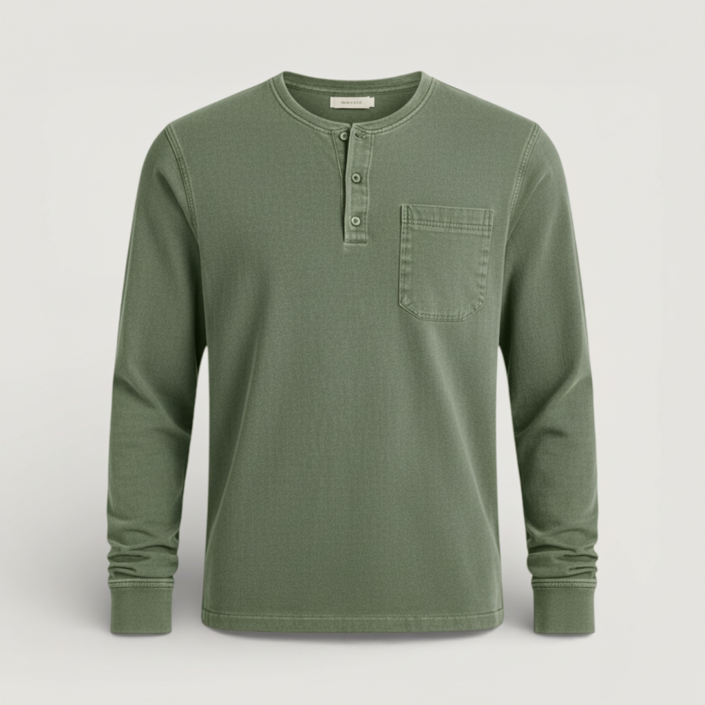 Fabian - Vintage Langarmhemd