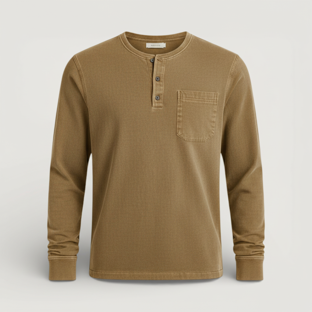 Fabian - Vintage Langarmhemd