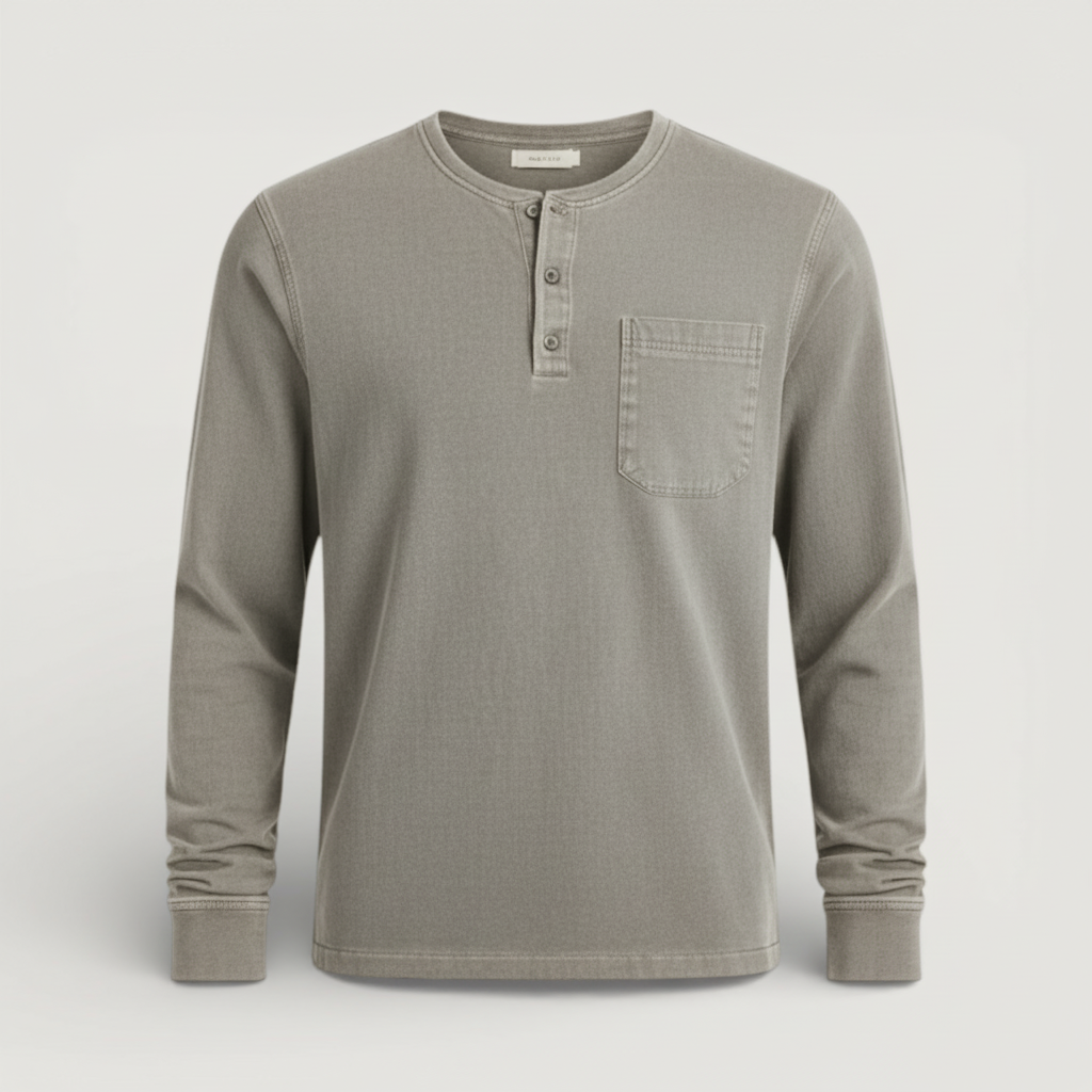 Fabian - Vintage Langarmhemd