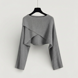 Liora - Cropped-Top mit gekreuztem Design