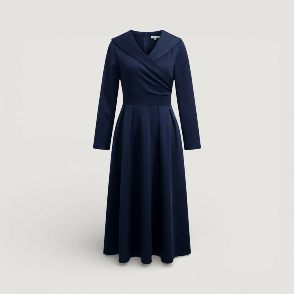 Lina - Elegantes Midi-Kleid