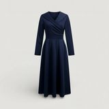 Lina – Midikleid mit V-Ausschnitt
