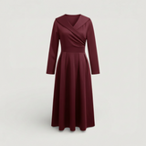 Lina – Midikleid mit V-Ausschnitt