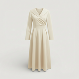 Lina – Midikleid mit V-Ausschnitt