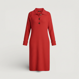 Lorena - Polo-Kleid mit Knopfleiste