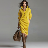 Lorena - Polo-Kleid mit Knopfleiste