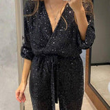 STELLA – Sequin Jumpsuit