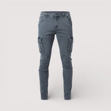 DARIO - Elegante Elastische Cargo-Jeans