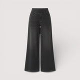 SILVIA - Komfort-Jeans mit hoher Taille und weitem Schnitt