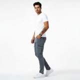 DARIO - Elegante Elastische Cargo-Jeans